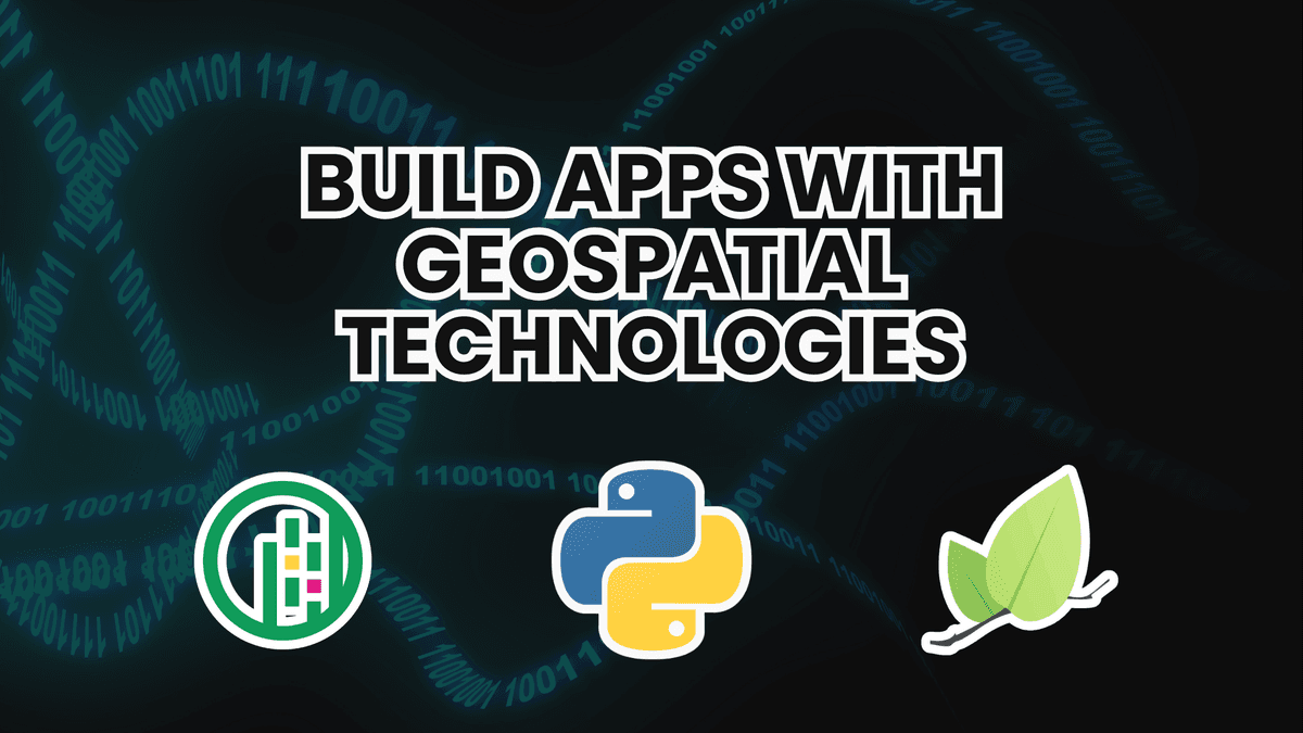 Développement des applications géospatiales Fullstack